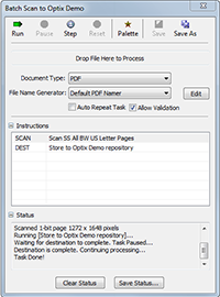 PC screenshot for document capture tasks