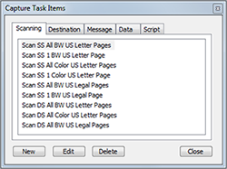 Task item palette PC screenshot example